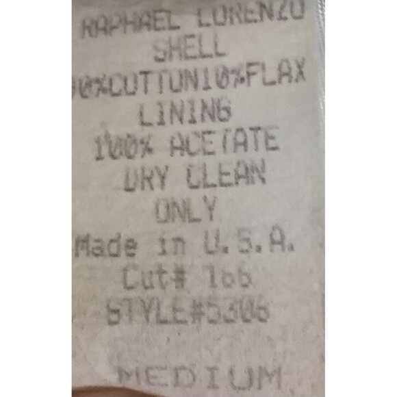 Vintage Blazer Jacket Size Medium Southwestern Print Raphael Lorenzo California - Picture 5 of 5